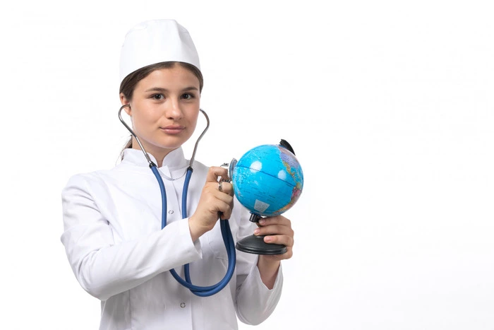 Students studying at the Medical University of Warsaw campus in 2026